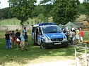 Polizeivorführungen im Zeltlager der Johanniter (Foto: Ilka Kühn) Polizeivorführungen im Zeltlager der Johanniter (Foto: Ilka Kühn)