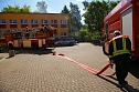 Feuerwehr&uuml;bung an Hentrich-Schule (Foto: Ilka K&uuml;hn)