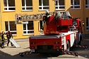 Feuerwehr&uuml;bung an Hentrich-Schule (Foto: Ilka K&uuml;hn)