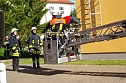 Feuerwehr&uuml;bung an Hentrich-Schule (Foto: Ilka K&uuml;hn)