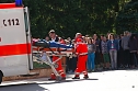 Feuerwehr&uuml;bung an Hentrich-Schule (Foto: Ilka K&uuml;hn)
