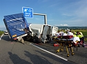 Unfall auf der A 38 (Foto: BFW) Unfall auf der A 38 (Foto: BFW)