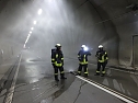 Gro&szlig;&uuml;bung im H&ouml;llbergtunnel (Foto: Feuerwehr Bleicherode)