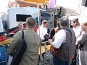 Besuch von Angela Merkel in Nordhausen (Foto: nnz, T. Soszynski, K. Knittel)