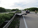 Crash auf der Autobahn A 38 (Foto: privat)