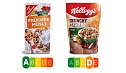 Es liegt vor allem am hohen Anteil ges&auml;ttigter Fette, dass das Crunchy M&uuml;sli von Kellogg�s deutlich schlechter abschneidet als das g&uuml;nstigere Fr&uuml;chte-M&uuml;sli von Edeka. Aber auch der geringere Fruchtanteil, die h&ouml;here Kalorienzahl sowie ein Mehr an Zucker und Salz schlagen negativ zu Buche. (Foto: foodwatch)
