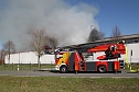 Lagerhallenbrand (Foto: Silvio Dietzel)