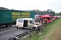 Schwerer Unfall bei Arenshausen (Foto: S. Dietzel)