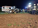 Schwerer Verkehrsunfall bei Gerbershausen (Foto: S. Dietzel)