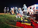 Schwerer Verkehrsunfall bei Gerbershausen (Foto: S. Dietzel)