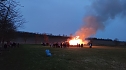 Osterfeuer in Kleinbodungen (Foto: D. Steinecke)