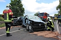 An der Unfallstelle (Foto: Feuerwehr Heiligenstadt )
