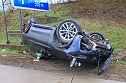 Unfall auf der A38 heute Nachmittag (Foto: Silvio Dietzel)