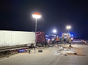 LKW-Unfall auf der Autobahn 38 (Foto: S.Dietzel)