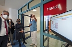 Er&ouml;ffnung der digitalisierten Notfallambulanz (Foto: Eichsfeld Klinikum)