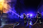 Brand in der Steinstraße (Foto: Feuerwehr Heiligenstadt) Brand in der Steinstraße (Foto: Feuerwehr Heiligenstadt)