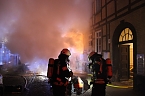 Brand in der Steinstraße (Foto: Feuerwehr Heiligenstadt) Brand in der Steinstraße (Foto: Feuerwehr Heiligenstadt)