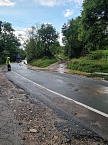 Sch&auml;den der Unwetter gestern und heute Morgen (Foto: Feuerwehr)