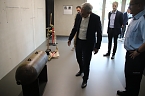 Th&uuml;ringens Innenminister Georg Maier stellte die Feuerwehrstatistik f&uuml;r das Jahr 2022 in der neuen Feuerwache in Nordhausen vor (Foto: agl)