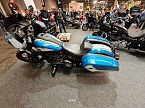 Peter Blei unterwegs auf der Motorradmesse (Foto: Peter Blei)