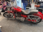 Peter Blei unterwegs auf der Motorradmesse (Foto: Peter Blei)