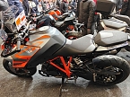 Peter Blei unterwegs auf der Motorradmesse (Foto: Peter Blei)