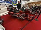 Peter Blei unterwegs auf der Motorradmesse (Foto: Peter Blei)