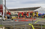 Brand in Leinefelde (Foto: S. Dietzel)