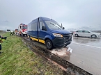 Unfall auf der A38 (Foto: S. Dietzel)