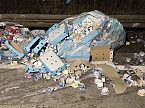 LKW-Unfall auf der Autobahn 38 (Foto: S.Dietzel)