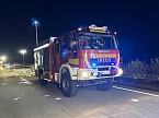 LKW-Unfall auf der Autobahn 38 (Foto: S.Dietzel)
