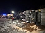 LKW-Unfall auf der Autobahn 38 (Foto: S.Dietzel)