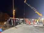 LKW-Unfall auf der Autobahn 38 (Foto: S.Dietzel)