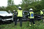 Unfall bei Heiligenstadt (Foto: Feuerwehr Heiligenstadt)