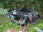 Unfall auf der A 71 (Foto: API)
