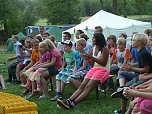 Abschlussabend des Zeltlagers der Johanniter (Foto: Ilka Kühn) Abschlussabend des Zeltlagers der Johanniter (Foto: Ilka Kühn)