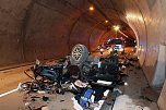 T&ouml;dlicher Unfall im Tunnel (Foto: Feuerwehr Heilgenstadt)