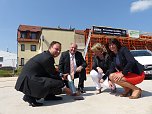 Grundstein gelegt (Foto: nnz)