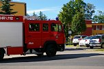 Feuerwehrübung an Hentrich-Schule (Foto: Ilka Kühn) Feuerwehrübung an Hentrich-Schule (Foto: Ilka Kühn)