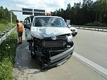 Unfall auf der Autobahn (Foto: API) Unfall auf der Autobahn (Foto: API)