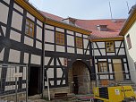 Sanierungsarbeiten auf der Burg (Foto: Ilka K&uuml;hn)
