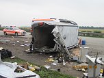 Unfall auf der auf der Autobahn (Foto: API)