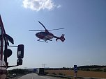 Unfall auf der A 38 (Foto: Feuerwehr Breitenworbis)