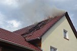 Feuer in Freienhagen (Foto: Feuerwehr Heiligenstadt/Feuerwehr Uder) Feuer in Freienhagen (Foto: Feuerwehr Heiligenstadt/Feuerwehr Uder)