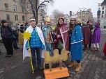 Eichsfelder Sternsinger zum Empfang in der Staatskanzlei (Foto: Ilka K&uuml;hn)
