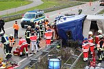 Unfall auf der A 38 (Foto: Feuerwehr Heiligenstadt)