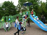 Einweihung Spielplatz Heinestra&szlig;e (Foto: Ilka K&uuml;hn)