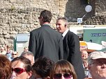 Besuch von Angela Merkel in Nordhausen (Foto: nnz, T. Soszynski, K. Knittel)