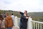Titan RT - die l&auml;ngste Fu&szlig;g&auml;ngerh&auml;ngebr&uuml;cke der Welt wurde heute im Harz er&ouml;ffnet (Foto: Angelo Glashagel)