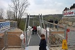 Titan RT - die l&auml;ngste Fu&szlig;g&auml;ngerh&auml;ngebr&uuml;cke der Welt wurde heute im Harz er&ouml;ffnet (Foto: Angelo Glashagel)